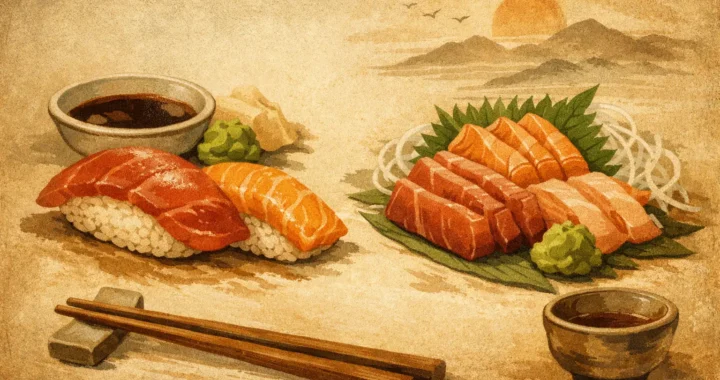 Difference Between Nigiri and Sashimi