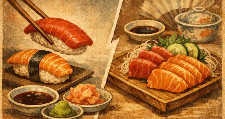 How to Remember Nigiri vs Sashimi