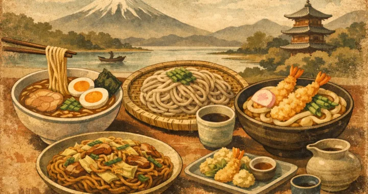 Guide to Japanese Noodle Dishes