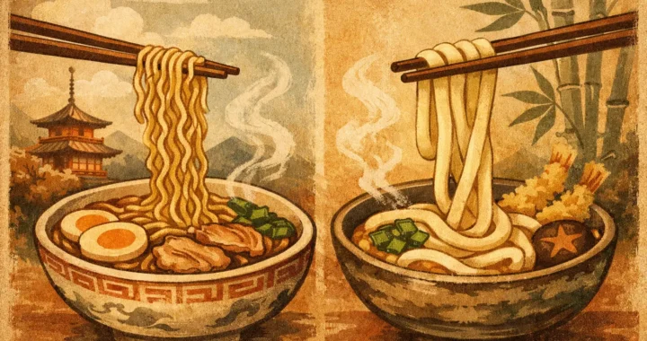Ramen Versus Udon Texture Explained