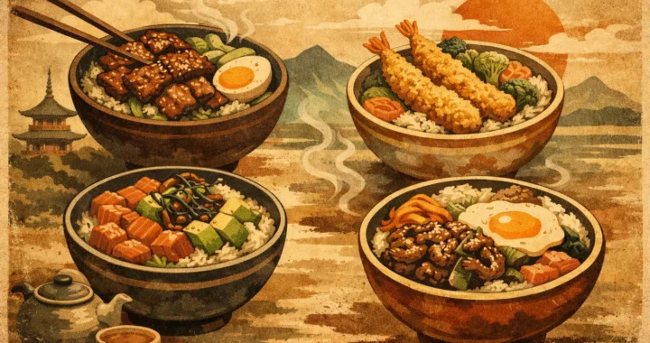 A Guide to Asian Rice Bowls for Every Craving