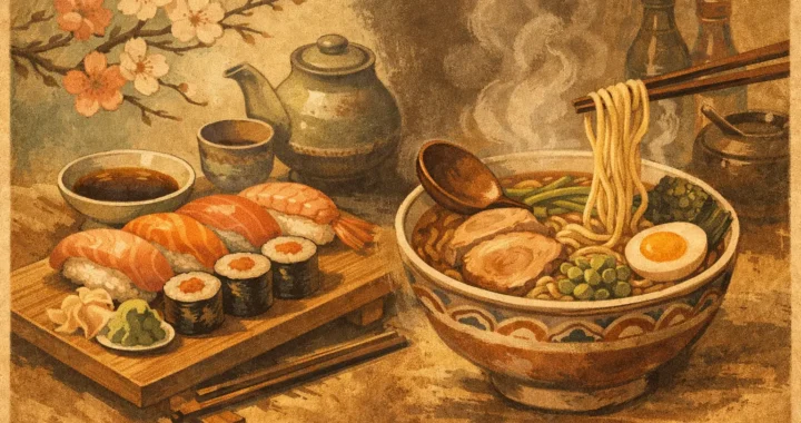 Sushi or Ramen Dinner? Choose What Fits Tonight