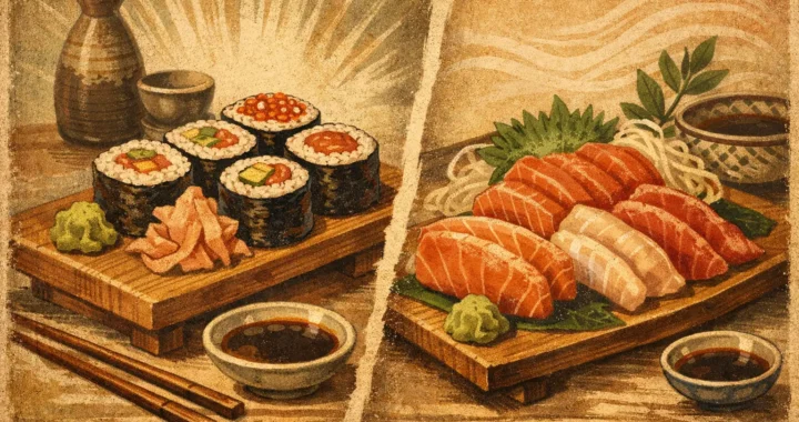 Sushi Rolls Versus Sashimi for Your Next Order